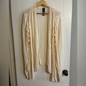 Gold metallic tassel duster/kimono - Vince Camuto O/S